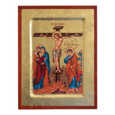 UKRZYŻOWANIE PANA JEZUSA - ikona 18 x 23.5 cm - 85282