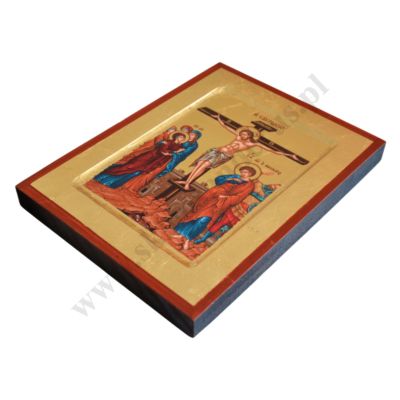 UKRZYŻOWANIE PANA JEZUSA - ikona 18 x 23.5 cm - 85282