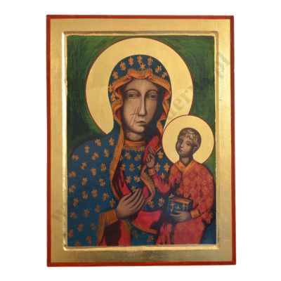 MATKA BOŻA CZĘSTOCHOWSKA - ikona 30 x 40 cm - 74586
