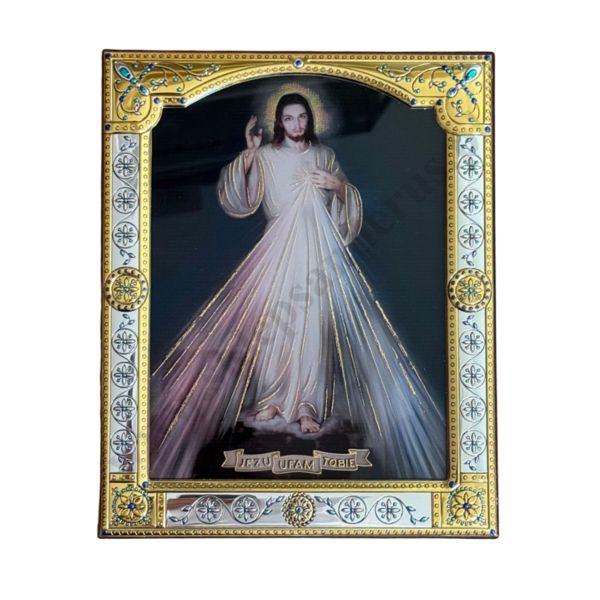 JEZU UFAM TOBIE - obrazek 17 x 21 cm - CU012/2