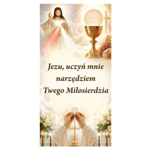 PRYMICYJNY - BANER DEKORACYJNY - WZÓR 28