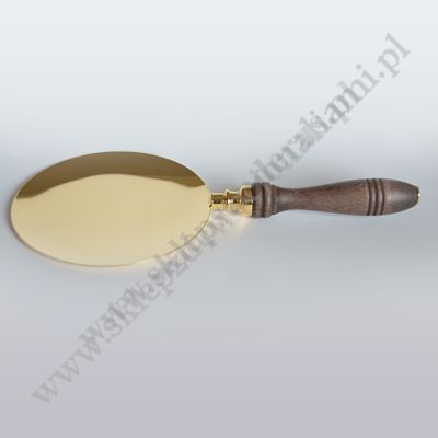 PATENA Z RĄCZKĄ DREWNIANĄ - 0560
