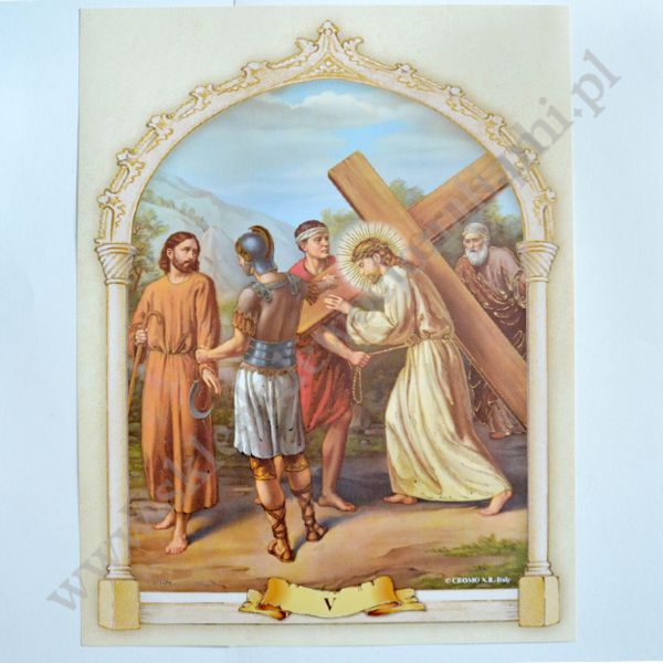 STACJE DROGI KRZYŻOWEJ - komplet 34 x 44 cm - 2889
