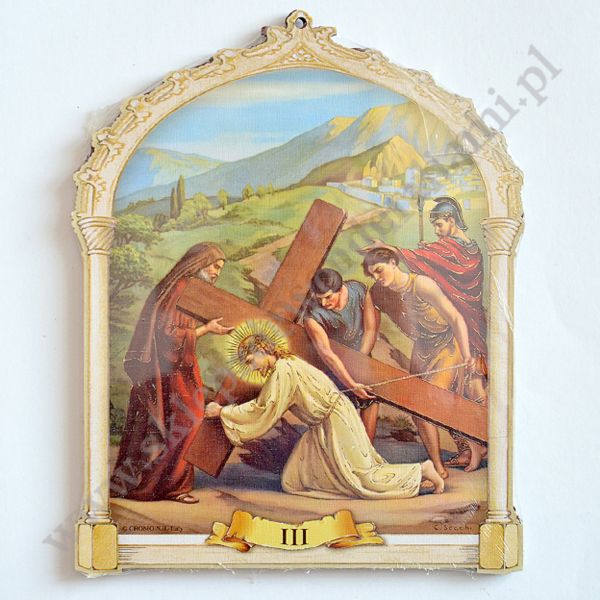 STACJE DROGI KRZYŻOWEJ - komplet 20 x 25 cm - 8180
