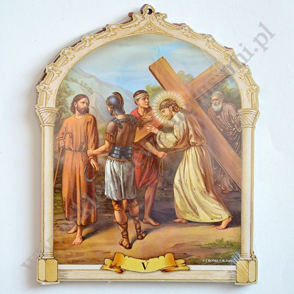 STACJE DROGI KRZYŻOWEJ - komplet 20 x 25 cm - 8180