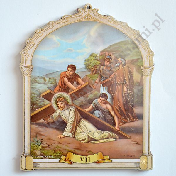 STACJE DROGI KRZYŻOWEJ - komplet 20 x 25 cm - 8180