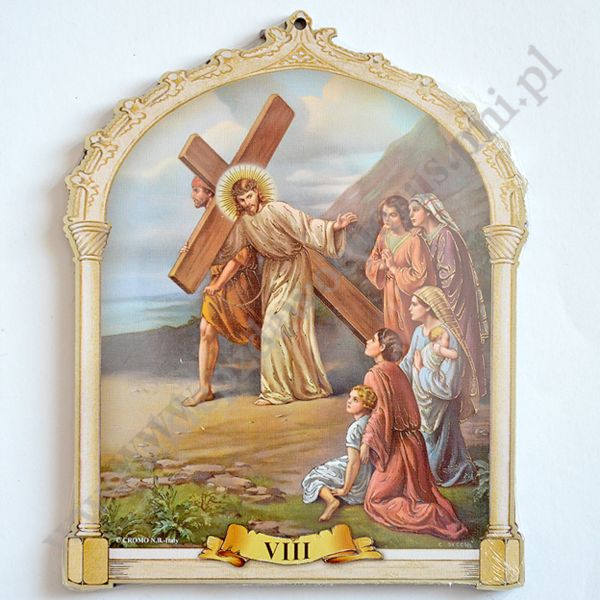 STACJE DROGI KRZYŻOWEJ - komplet 20 x 25 cm - 8180