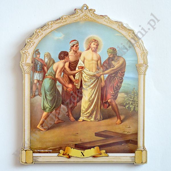 STACJE DROGI KRZYŻOWEJ - komplet 20 x 25 cm - 8180