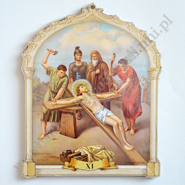 STACJE DROGI KRZYŻOWEJ - komplet 20 x 25 cm - 8180