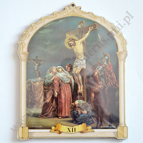 STACJE DROGI KRZYŻOWEJ - komplet 20 x 25 cm - 8180