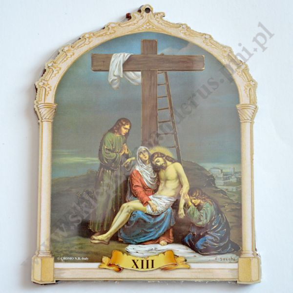 STACJE DROGI KRZYŻOWEJ - komplet 20 x 25 cm - 8180