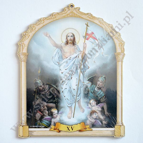 STACJE DROGI KRZYŻOWEJ - komplet 20 x 25 cm - 8180