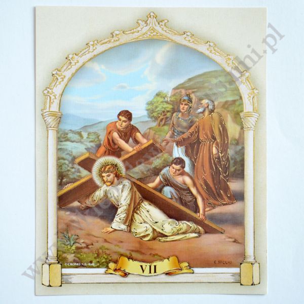 STACJE DROGI KRZYŻOWEJ - komplet 20 x 25 cm - 9436