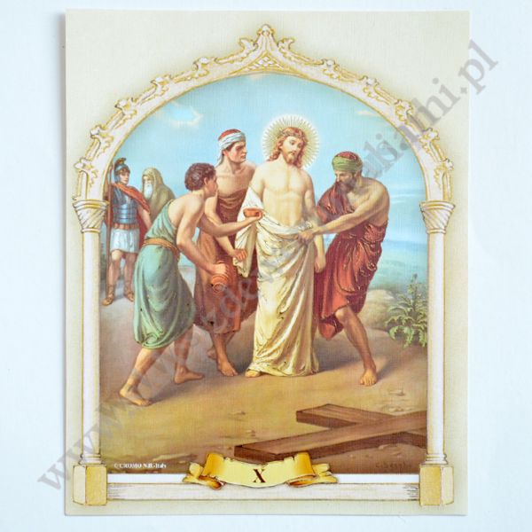 STACJE DROGI KRZYŻOWEJ - komplet 20 x 25 cm - 9436