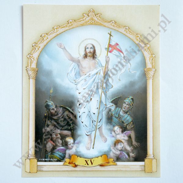 STACJE DROGI KRZYŻOWEJ - komplet 20 x 25 cm - 9436