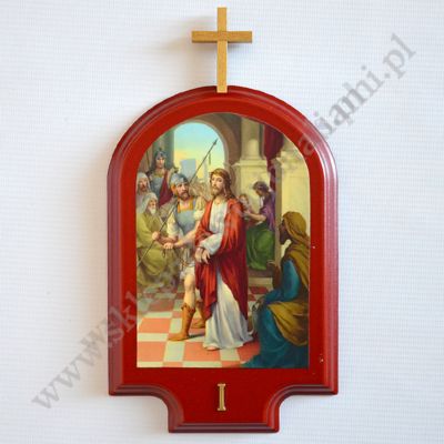STACJE DROGI KRZYŻOWEJ - wys.25 cm - KOMPLET - 5304