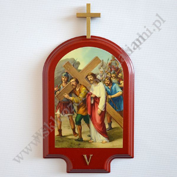 STACJE DROGI KRZYŻOWEJ - wys.25 cm - KOMPLET - 5304