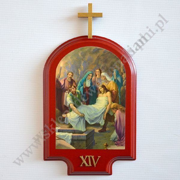 STACJE DROGI KRZYŻOWEJ - wys.25 cm - KOMPLET - 5304