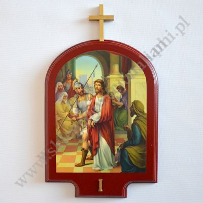 STACJE DROGI KRZYŻOWEJ - wys.32 cm - KOMPLET - 73290