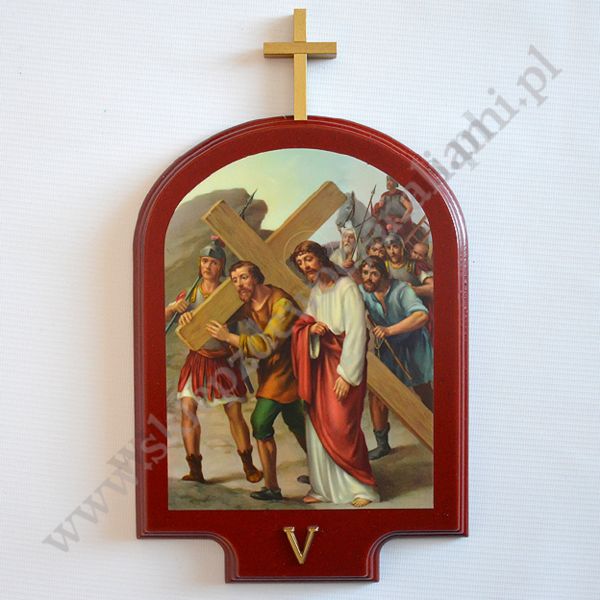 STACJE DROGI KRZYŻOWEJ - wys.32 cm - KOMPLET - 73290