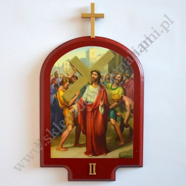 STACJE DROGI KRZYŻOWEJ - wys.39 cm - KOMPLET - 88638