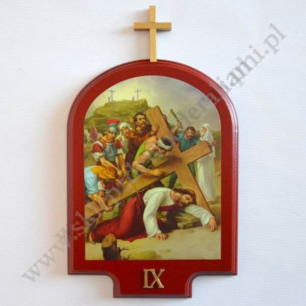 STACJE DROGI KRZYŻOWEJ - wys.39 cm - KOMPLET - 88638
