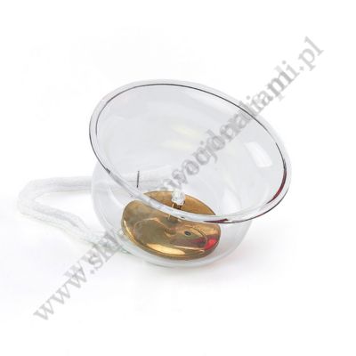 SZKLANY WKŁAD DO LAMPY OLIWNEJ - 1168