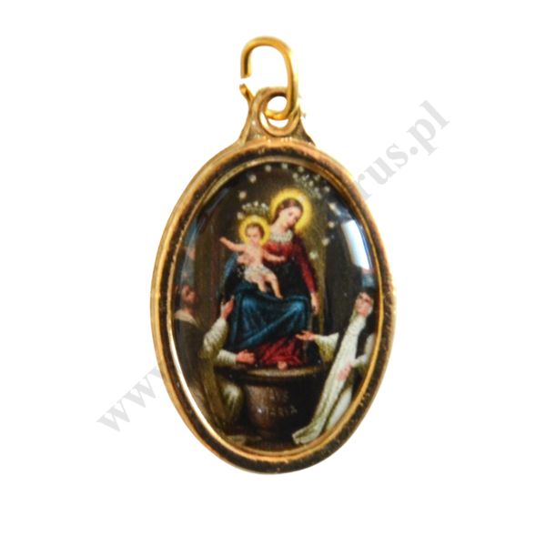 MEDALIK MATKI BOŻEJ POMPEJAŃSKIEJ - wys. 2.5 cm - 64200