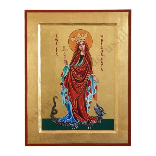 ŚWIĘTA MAŁGORZATA - ikona 24 x 31 cm - 89505