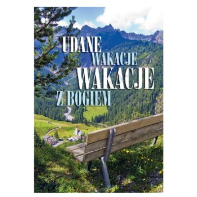 PLAKAT - UDANE WAKACJE WAKACJE Z BOGIEM - format 33 x 48 cm - 6470