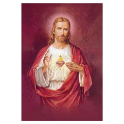 PLAKAT - SERCE PANA JEZUSA - format A3 - 72764