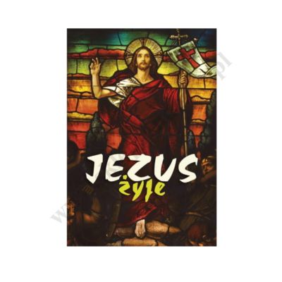 PLAKAT - WIELKANOC - JEZUS ŻYCJE - format A3 - 65486