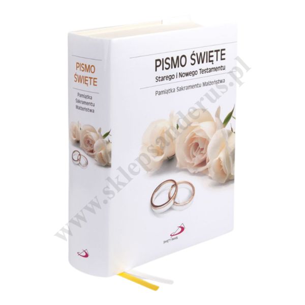 PISMO ŚWIĘTE STARY I NOWY TESTAMENT - PAMIĄTKA ŚLUBU