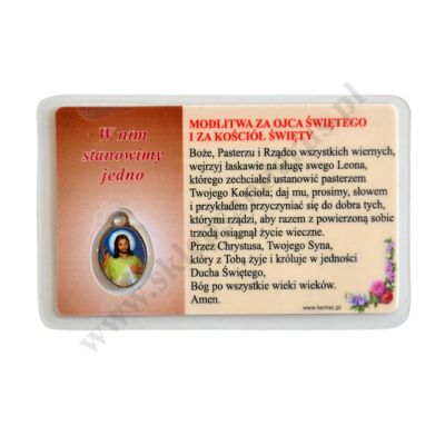 PAPIEŻ LEON XIV - MEDALIK FOLIOWANY - 86350