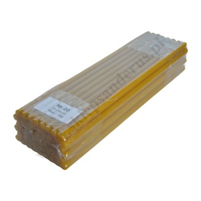 ŚWIECE CERKIEWNE WOSKOWE - wys. 29 cm - 50 szt. - 1 kg - N20W