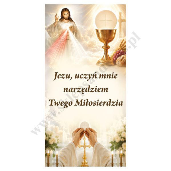 BANER PRYMICYJNY- wzór 28 - 0.98 x 1.98 m - WYPRZEDAŻ!!!