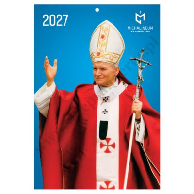 ŚW.JAN PAWEŁ II - KALENDARZ 2027 - format A4 - 85175