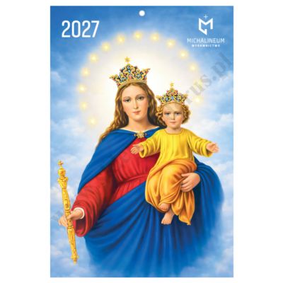 KALENDARZ 2027 - MARYJNY - format A4 - 58809