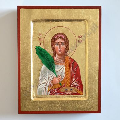 ŚWIĘTA ŁUCJA - ikona 14 x 18 cm - 61805