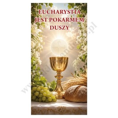 BANER NA BOŻE CIAŁO - wzór 245 - 1.25 x 2.5m - WYPRZEDAŻ!!!