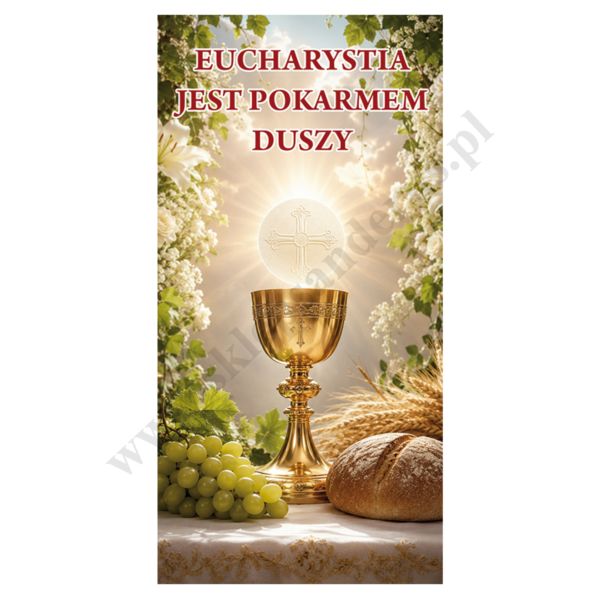 BANER NA BOŻE CIAŁO - wzór 245 - 1.25 x 2.5m - WYPRZEDAŻ!!!