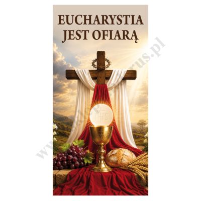 BANER BOŻE CIAŁO - wzór 244 - 1 x 2 m - WYPRZEDAŻ!!!