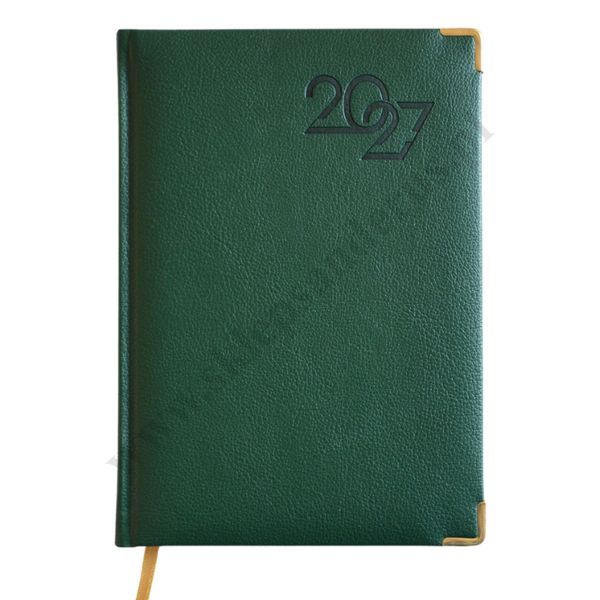 TERMINARZ 2027 - A5 LUX - ZIELONY - 72052