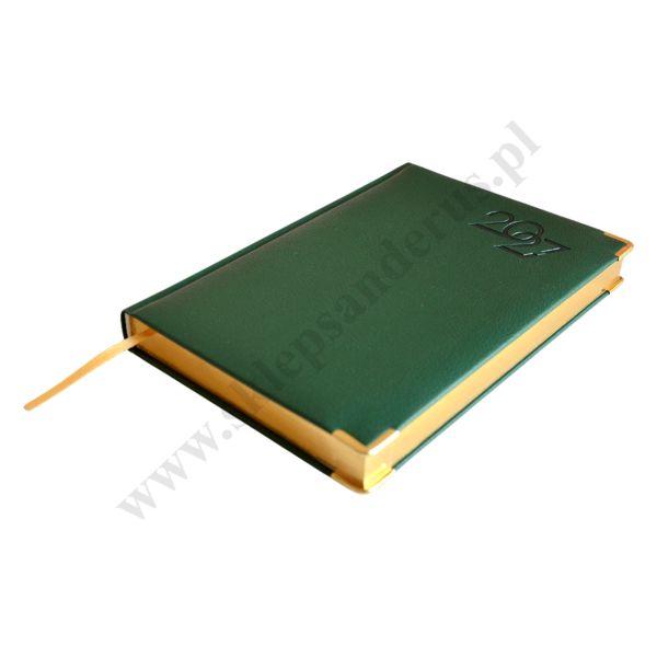 TERMINARZ 2027 - A5 LUX - ZIELONY - 72052