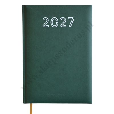 TERMINARZ 2027 - A5 - STANDARD ZIELONY - 72046