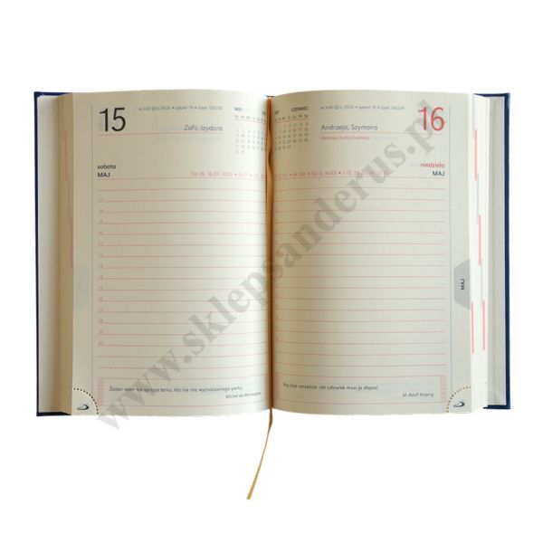 TERMINARZ 2027 - A5 - STANDARD GRANAT - 72045