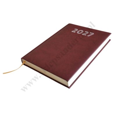 TERMINARZ 2027 - A5 - STANDARD BORDO - 72044