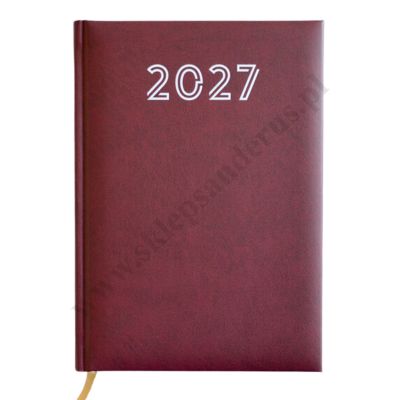 TERMINARZ 2027 - A5 - STANDARD BORDO - 72044