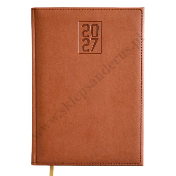 TERMINARZ 2027 - A5 - PRINT BRĄZOWY - 6754