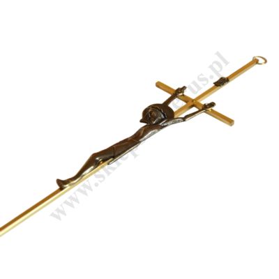 KRZYŻ METALOWY - wys. 33 cm - 332244